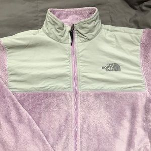 Youth The North Face lilac fleece
